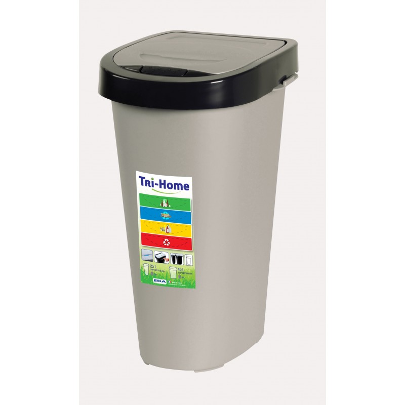 POUBELLE TRI-HOME 25 LITRES