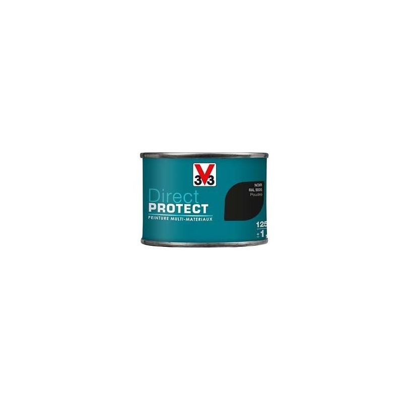 PEINTURE MULTI-MATERIAUX DIRECT PROTECT NOIR POUDRE 125ML