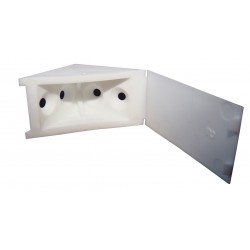 EQUERRE PLASTIQUE BLANC...