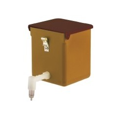 Coude blanc plastique pour 74160 et 74163