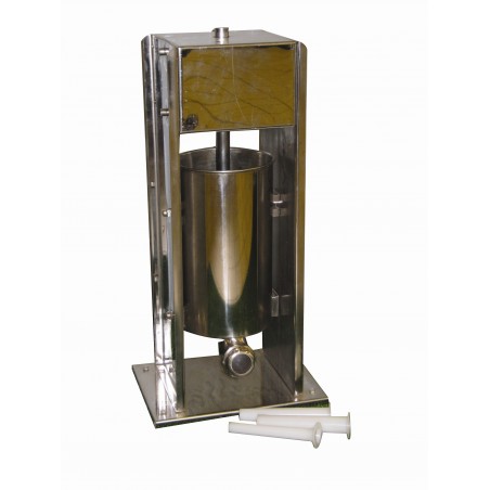 ENSACHEUSE SAUCISSE 7KG TOUT INOX VERTICAL 2VIT ENSACHEUSE SAUCISSE 7KG TOUT INOX VERTICAL 2VIT