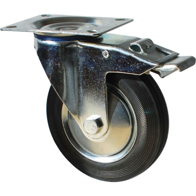 ROULETTE S72 CAOUT. D.200 PIVOT FREIN