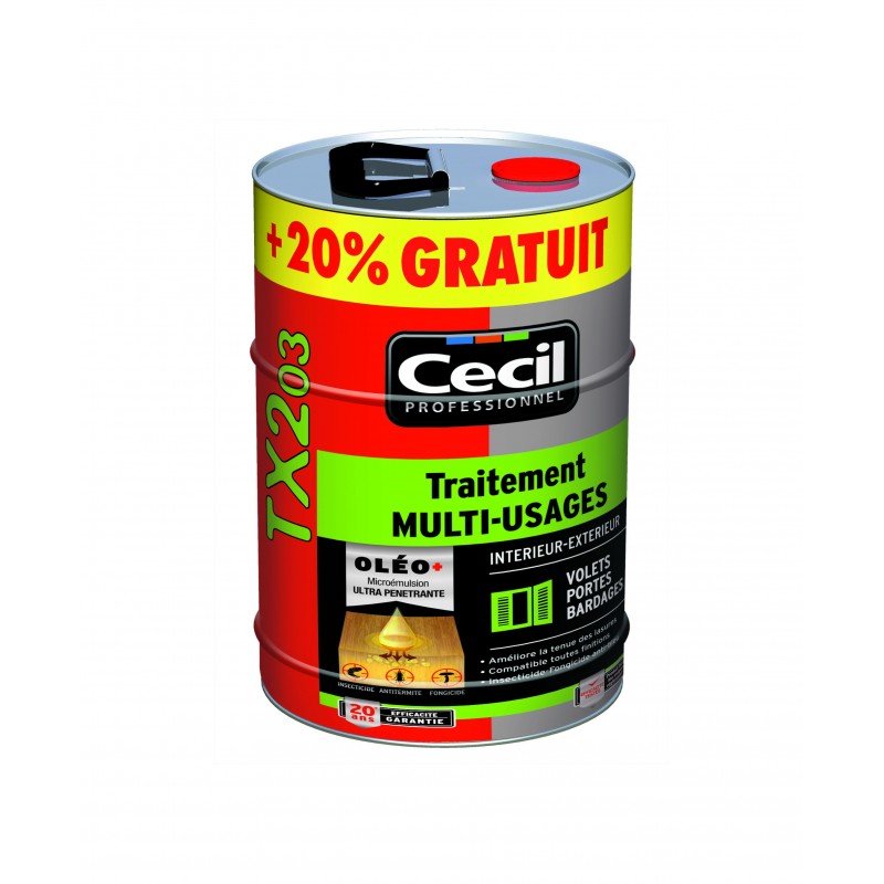 TRAITEMENT TX203 SANS ODEUR 5L IN TRAITEMENT TX203 SANS ODEUR 5L IN