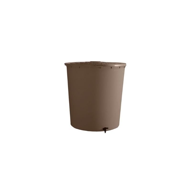 CUVE A EAU CYLINDRIQUE 350 L TAUPE