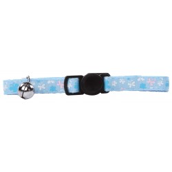 COLLIER CHAT BLEU PAPILLON