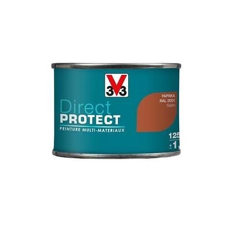 PEINTURE MULTI-MATERIAUX DIRECT PROTECT PAPRIKA SATIN 125ML