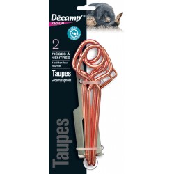 PIÈGES A TAUPES X2 - DECAMP'