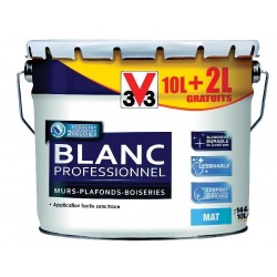 BLANC MAT PROFESSIONNEL 12L...