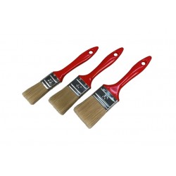 LOT DE 3 PINCEAUX PLATS - SAVY