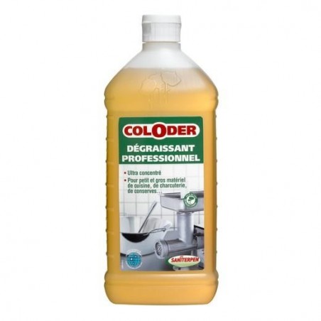 DEGRAISSANT PROFESSIONNEL COLODER CONC 1L DEGRAISSANT PROFESSIONNEL COLODER CONC 1L