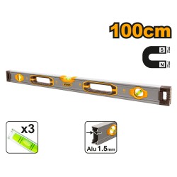 NIVEAU À BULLE AIMANTÉ 1M -...