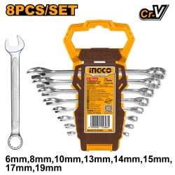 JEU 8 CLES MIXTES - INGCO