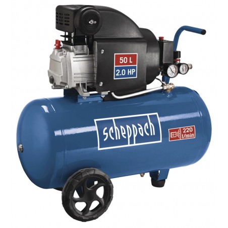 COMPRESSEUR 50L - 8 BARS MONOCYLINDRE LUBRIFIE COMPRESSEUR 50L - 8 BARS MONOCYLINDRE LUBRIFIE