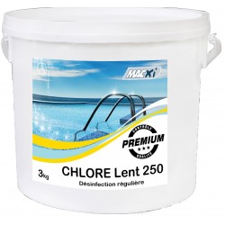 CHLORE LENT 250 3KG - MACXI