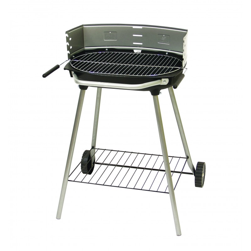 BARBECUE CHARBON ATHENES CHARIOT 51X33CM Rural Master TENCE Athènes Barbecue Charbon Fonte | SOMAGIC
