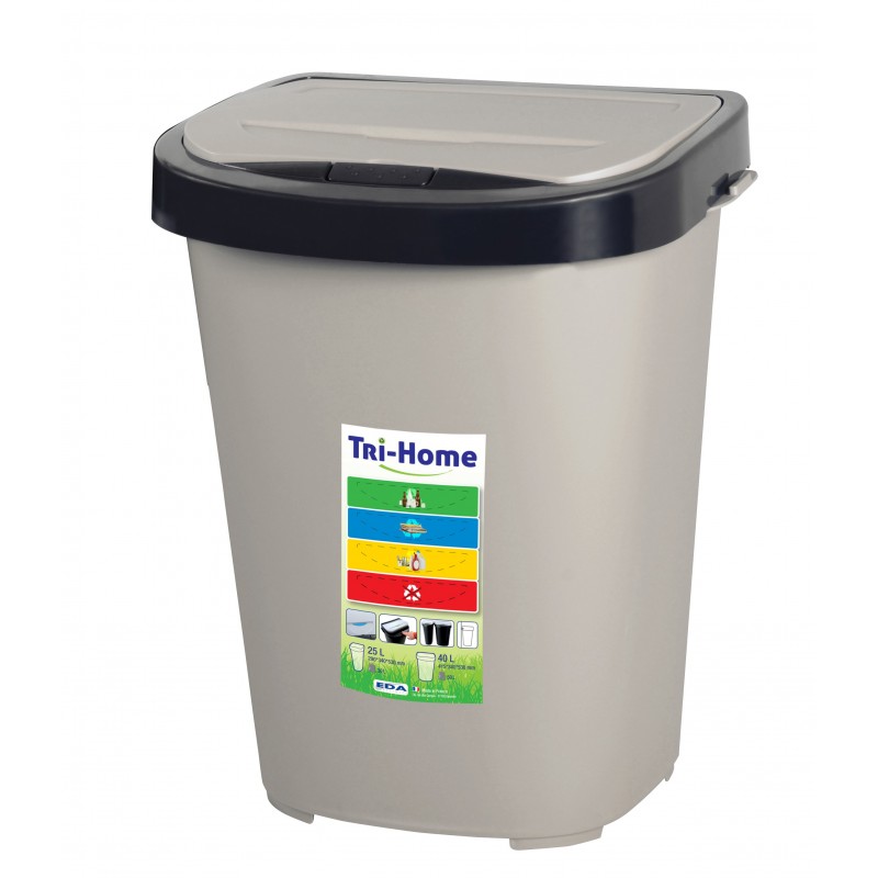 POUBELLE TRI-HOME 40 LITRES