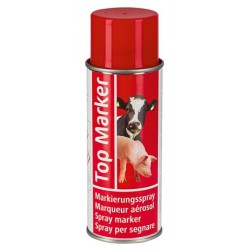 BOMBE SPRAY DE MARQUAGE ROUGE 500ML