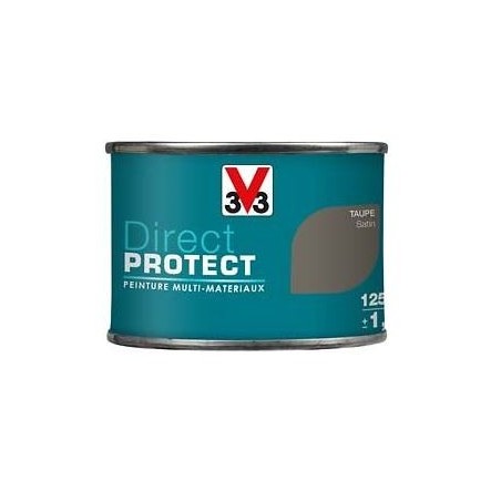 PEINTURE MULTI-MATERIAUX DIRECT PROTECT TAUPE SATIN 125ML