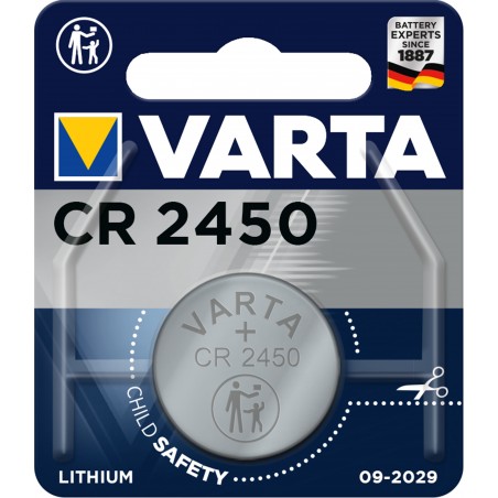 PILE X1 LITHIUM CR2450 3V - VARTA