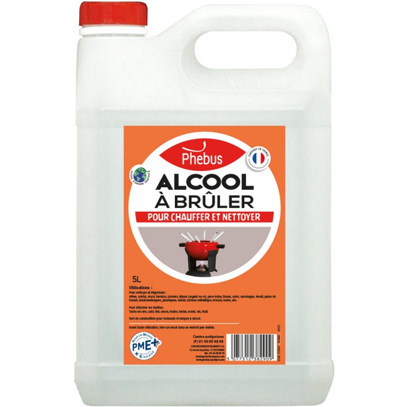 Alcool a bruler 5l - Union des Droguistes Lyonnais