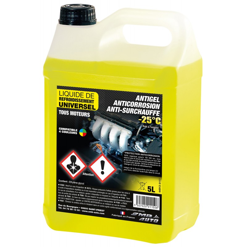 LIQUIDE DE REFROIDISSEMENT UNIVERSEL 5L - SMB AUTO