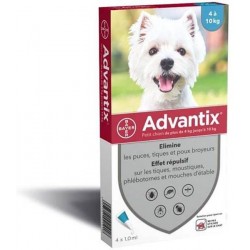 4 PIPETTES ANTIPARASITAIRES...