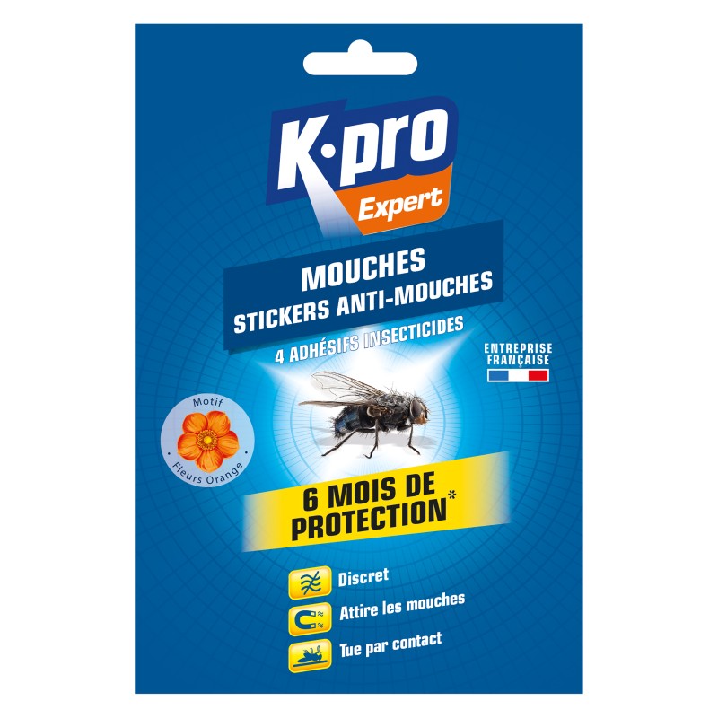 ADHESIFS ANTI-MOUCHE X4 - KPRO