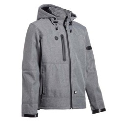 VESTE SOFTSHELL FLORES GRIS...