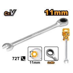 CLÉ À CLIQUET 165X11MM - INGCO