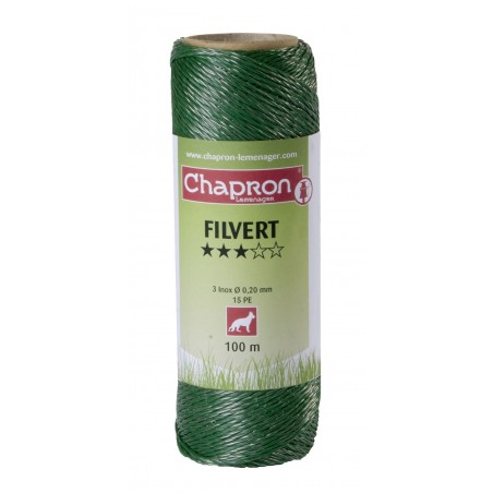 FIL DE CLOTURE FILVERT 100M FIL DE CLOTURE FILVERT 100M
