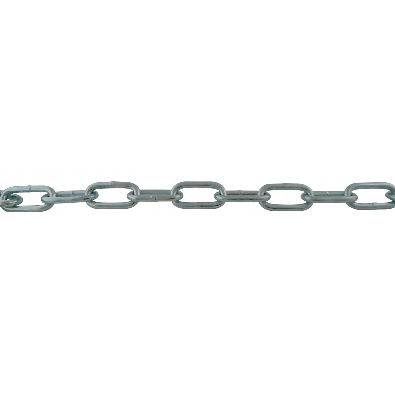 CHAINE SOUDEE MAILLON LONG AZ DIAM 6MM LE ML