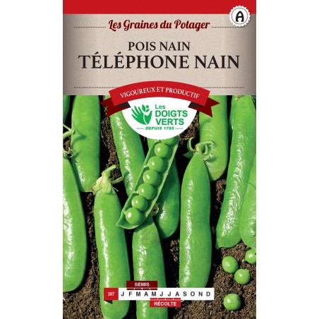 POIS NAIN TÉLÉPHONE NAIN 250G catA POIS NAIN TÉLÉPHONE NAIN 250G catA