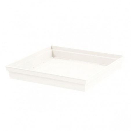 SOUCOUPE TOSCANE CARREE 32.6CM POT 39 ET 43CM DIV