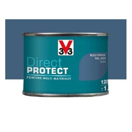 PEINTURE MULTI-MATERIAUX DIRECT PROTECT BLEU ORAGE SATIN 125ML PEINTURE MULTI-MATERIAUX DIRECT PROTECT BLEU ORAGE SATIN 125ML