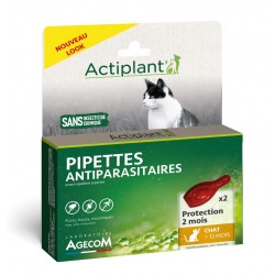 2 PIPETTES ANTIPARASITAIRES...