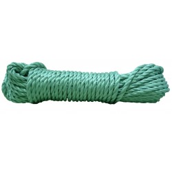 CORDAGE POLYPRO ECO DIAMETRE 12MM 15M VERT