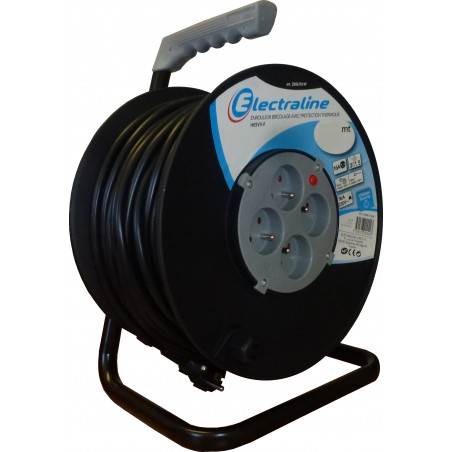ENROULEUR CABLE 3X1.5 50M HO5VV-F ENROULEUR CABLE 3X1.5 50M HO5VV-F