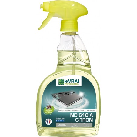 DEGRAISSANT DESINFECTANT ALIMENTAIRE CITRON 750 ML DEGRAISSANT DESINFECTANT ALIMENTAIRE CITRON 750 ML