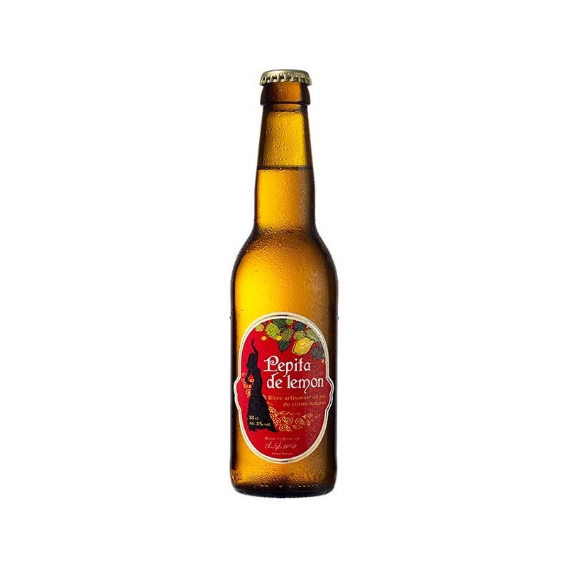 BIERE PEPITA LEMON ARTISANALE 33 CL