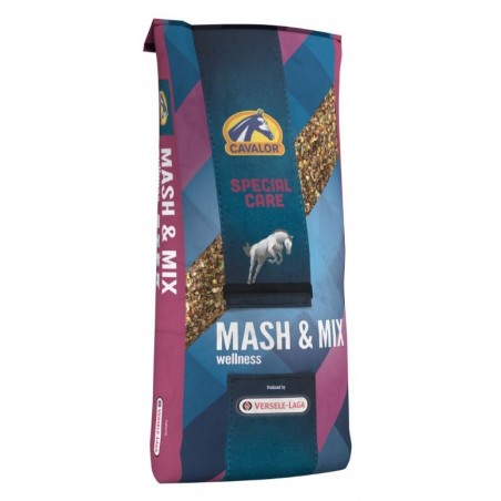 Mélange MASH & MIX pour chevaux - Sac de 15kg Mélange MASH & MIX pour chevaux - Sac de 15kg