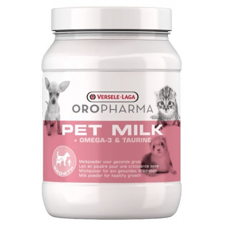 Lait en poudre PET MILK pour chiots/chatons/furetons