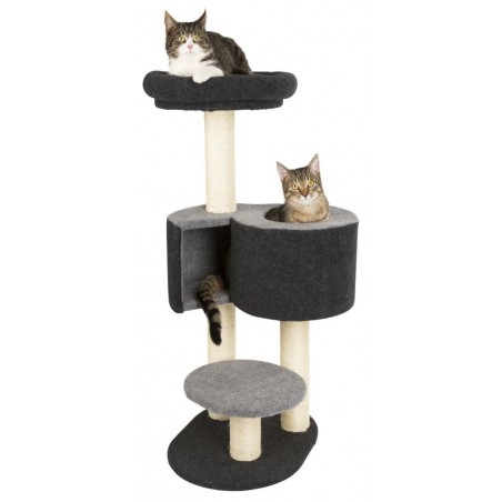 ARBRE A CHAT FRIDOLIN EN FEUTRE GRIS 55X52X106CM ARBRE A CHAT FRIDOLIN EN FEUTRE GRIS 55X52X106CM