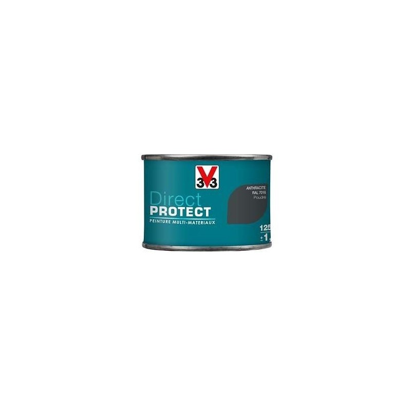 PEINTURE MULTI-MATERIAUX DIRECT PROTECT ANTHRACITE POUDRE 125ML