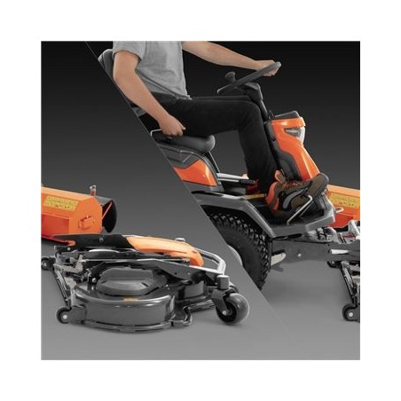 AUTOPORTEE HUSQ. RIDER R420TSX 4X4 BS TWIN NUE AUTOPORTEE HUSQ. RIDER R420TSX 4X4 BS TWIN NUE