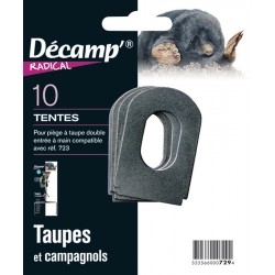 10 TENTES PIÈGES A TAUPES -...