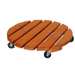 SUPPORT POT À ROULETTES...