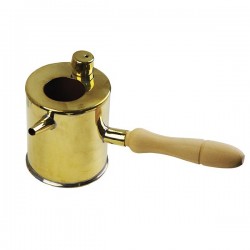 BURETTE À CIRE EN LAITON