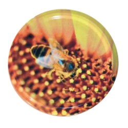 CAPSULE MÉTALLIQUE FLEUR...