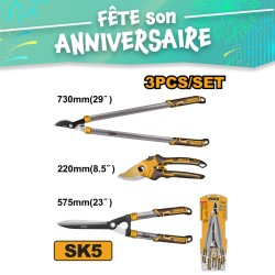 SET DE 3 OUTILS : SECATEUR...