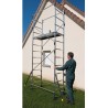 ECHAFAUDAGE ALU QUAD‘UP H DE TRAVAIL 4,70M